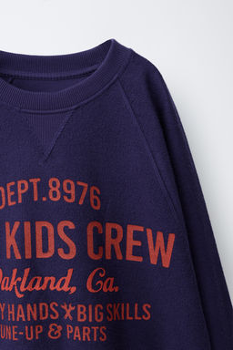 JERSEY PUNTO TEXTO / Azul - Zara фото 3