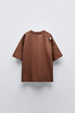 PLAIN HEAVY WEIGHT T-SHIRT - Zara фото 7