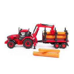 Трактор BELARUS с лесовозом и манипулятором - Полесье фото 3