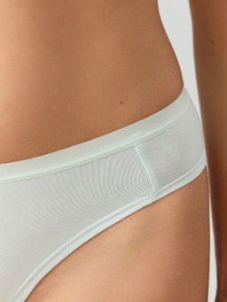 Цена за 2 штуки! Трусы бразилиана женские голубые - Mark formelle фото 5