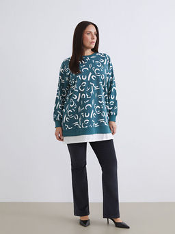 Dar Fit ?spanyol Pa?a Kadife Kad?n Pantolon