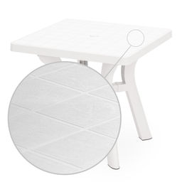 Стол квадратный "Атлант" 800мм (белый) М8821