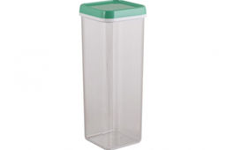 Банка для сыпучих продуктов 2,2 л квадратная, арт.С268, С26802, С26816