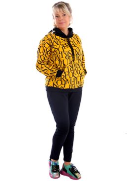 Костюм Фэшэнэ горчица