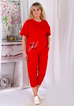 Костюм Кери красный - Марлен фото 2