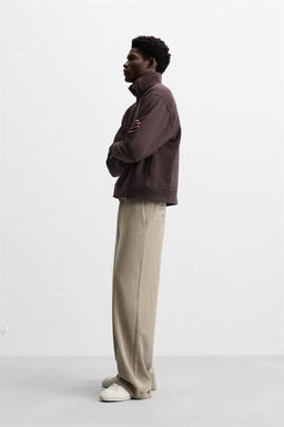 WIDE FIT CORDUROY TROUSERS - Zara фото 4
