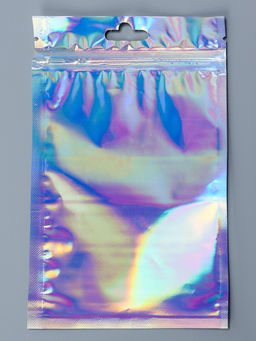 Цена за 50 шт. Пакет Zip - lock ПЭТ, иридисцентный, плоский, еврослот 10?15 см - UPAK LAND фото 2