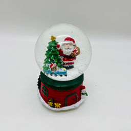 Новогодний декор - Снежный шар 16 см (стекло, свет, музыка) в ассортименте - Ип лебедев о.ю фото 12