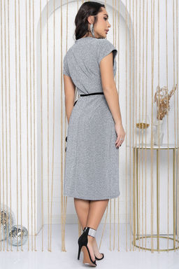 Платье Тайна жемчужины (серебро) П12142 - Lt collection фото 2