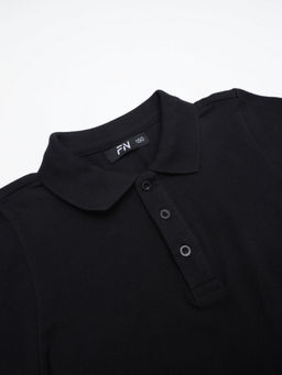 Детская футболка-поло FN Classic Black
