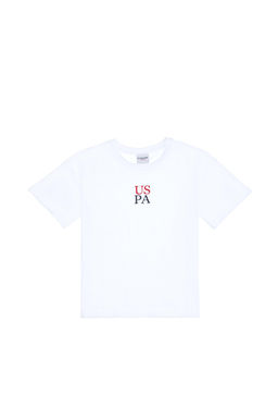 Erkek _ocuk Beyaz Basic Ti__rt Sepette S_rpriz _ndirim - U.s. polo assn фото 2