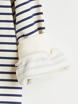 Bisiklet Yaka Bask?l? K?z ?ocuk Sweatshirt 2li