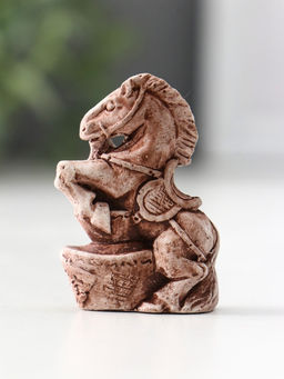 Фигурка Лошадь на дыбах малая, 2?3?4.5 см, шоколад