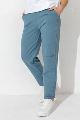 Брюки женские 102/18/Пыльно-синий