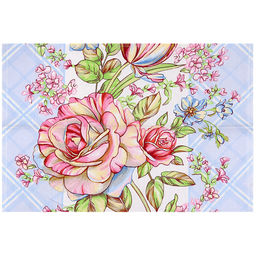 Весенняя нежность Салфетка сервировочная 50х38см, хлопок Премиум 236г/м2, Домашняя мода (Россия)  фото 2