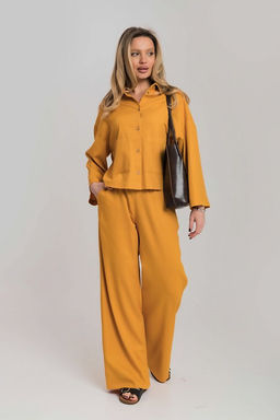 Костюм М325030а горчичный