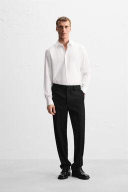 TEXTURED REGULAR FIT SHIRT