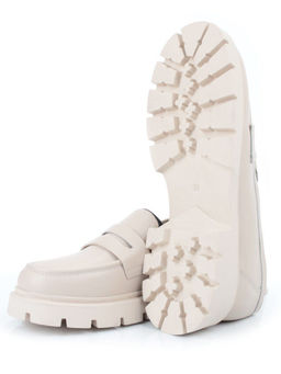 03-5920-2 BEIGE Лоферы женские (натуральная кожа) - Фабричный китай фото 14