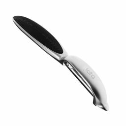 Овощечистка LR07-47 вертикальное лезвие цинковый сплав, нерж.сталь, прорезин. ручка /LARA/