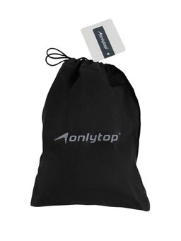 Скакалка спортивная ONLYTOP, 2.8 м, регулируемая, скоростная, с подшипником, чёрная, красная