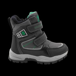 Ботинки мембранные на меху А6671-3 серые