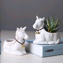 Кашпо Единорог / XN021 /уп 72/ - Галеонтрейд фото 2