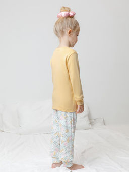 К 1541/светлая мимоза,весенний сад пижама дет