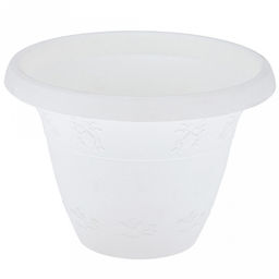 Ландыш Горшок для цветов пластмассовый 1л, с поддоном, д16см, h11см, морозостойкий полипропилен, т.м. NECO (Россия) - Домашняя Мода фото 3