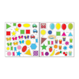 Книжки с наклейками «IQ занималки», набор 6 шт. по 12 стр.