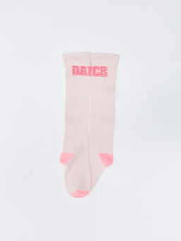 Desenli K?z ?ocuk Diz Alt? ?orap 2li - Waikiki фото 2