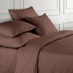 Наволочка декоративная 30х30см Шоколадный, с клапаном-запахом, перкаль гладкокрашенный 115г/м2, хлопок 100%, упаковка ПП 22х30см, Домашняя мода (Россия)