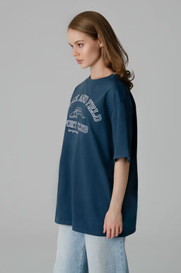 Арт. 3188 Футболка женская оверсайз 42-48 (4 шт) Цвет:изумрудный - Калинка фото 25