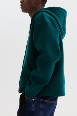 Chaqueta sudadera efecto neopreno Loose Fit - H&m фото 8