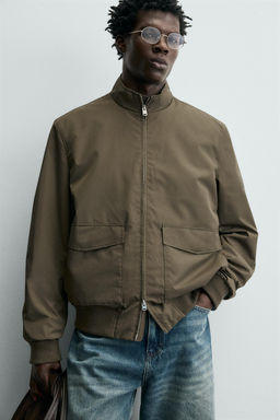 CAZADORA LIGERA WATER REPELLENT / Beige claro - Zara фото 5