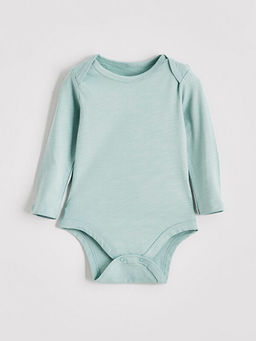 Bask?l? Erkek Bebek ??t??tl? Bodysuit 3l?