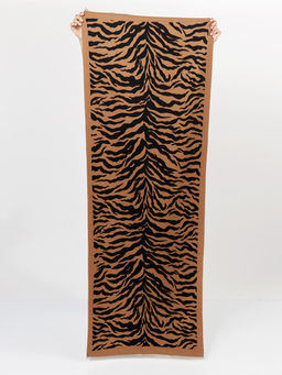 в составе ШЕРСТЬ и КАШЕМИР Большой, мягкий, теплый двусторонний палантин - Tantino фото 3