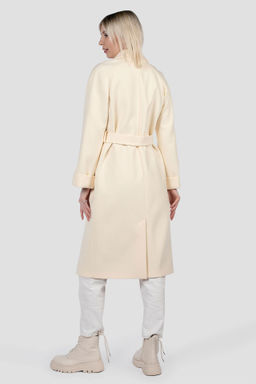 Пальто женское демисезонное (пояс) - El podio фото 5