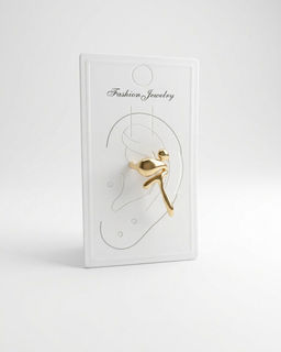 Серьги - кафф