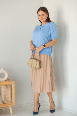 Джемпер Д-152-1 небесный - Took a look фото 2