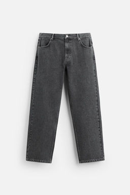RELAXED STRAIGHT-LEG JEANS - Zara фото 6