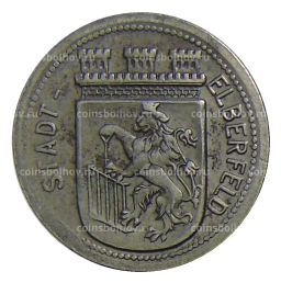 50 пфеннигов 1918 года Германия  Нотгельд Элберфельд