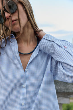 CHECK OXFORD SHIRT - Zara фото 4