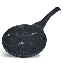 СКОВОРОДА AGNESS ЗИМНЯЯ ЗАБАВА ДЛЯ ОЛАДИЙ С АНТИПРИГАР.ПОКРЫТИЕМ ДИАМЕТР=21.5 СМ.