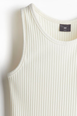 Camiseta sin mangas en canal? ancho Slim Fit - H&m фото 3