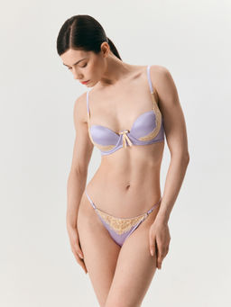 Infinity / Трусы в наборе с поясом для чулок Flametta лавандовый