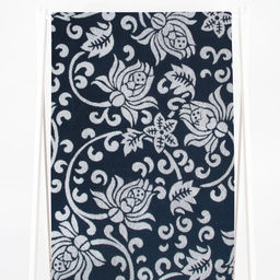 6с102.411ж1 Plaza (т.синий) Полотенце махровое 67х150см