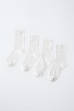 FOUR-PACK OF KNEE-HIGH SOCKS - Zara фото 4