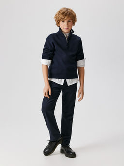 ACOOLA / Брюки (утепленные) детские для мальчиков Neiman темно-синий фото 4