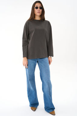 Лонгслив Эшли (графит) - Эльза фото 2