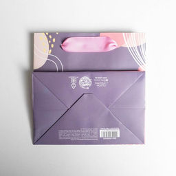 Цена за 2 шт. Пакет подарочный ламинированный квадратный, упаковка, «Thank you», 14 х 14 х 9 см